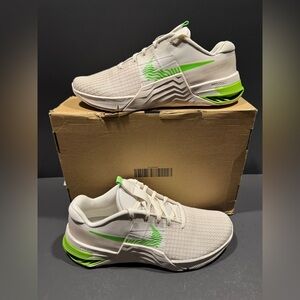 Nike Metcon 8 ‘Phantom Green Strike’ Lifting Shoes Sneakers Men’s‎ Size 9.5 NEW